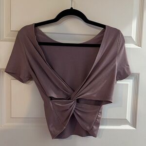 Hollister Twist-Front Top